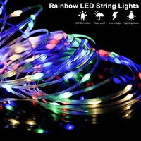 Smart USB Bluetooth App Control LED String Light Waterproof Outdoor Fairy Lights For Party Christmas Tree Lights Wedding Decor - Image 3