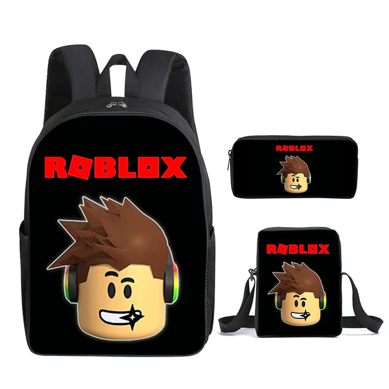 Conjunto de duas peças de 3D Novo Jogo Dos Desenhos Animados Roblox Escola  Primária e Secundária