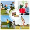 Soft Indoor Golf Balls 12X Colored Golf Balls Golf Match Balls Golf Double Deck Ball Double Layer Golf Ball Professional High 3