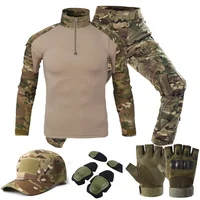 Tactical Uniform Suits Milit Outdoor Camouflage Suit Hunting Shirts Pants 4