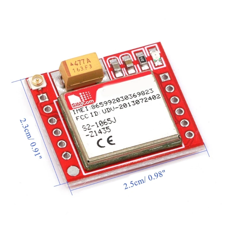 SIM800L TTL  Ʈ GPRS  Ȯ , ׳ ü   850/900/1800/1900MHz B2RC