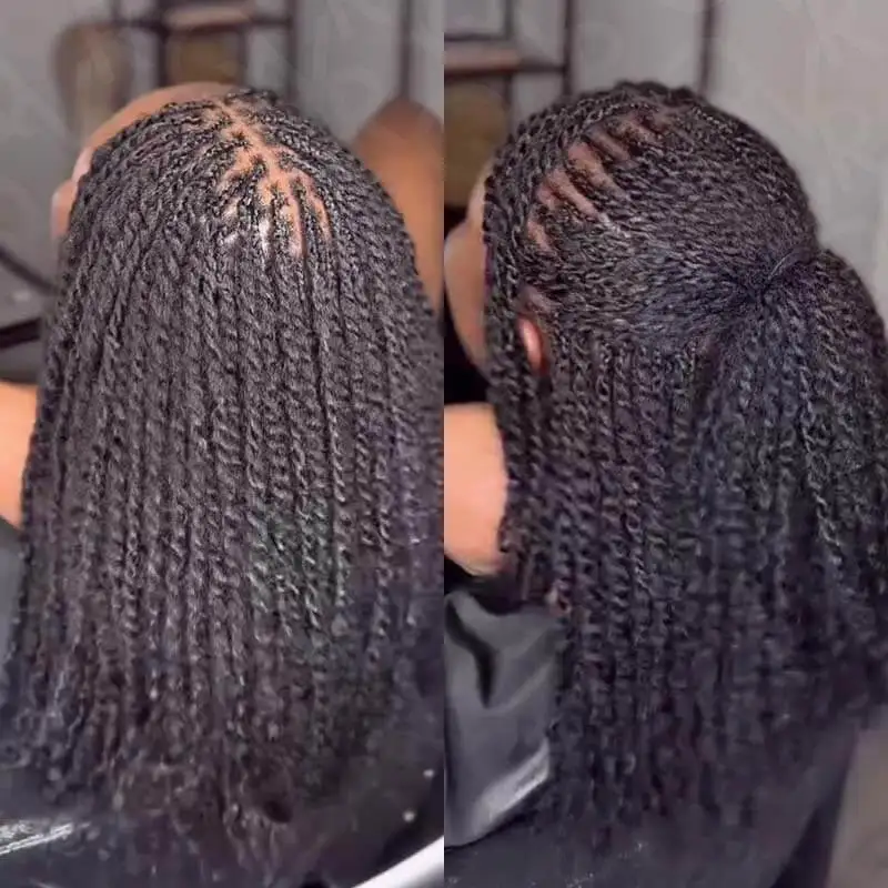 Afro kinky bulk 1/3 Bundle Premium Remi African Curly Human Hair for Braiding 50g Multifunctional Braids and Crochet Extension 5