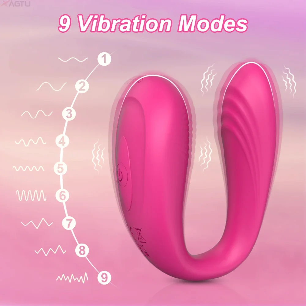 Female Sex Toys Remote Control Couple Vibrator for Women Clitoris Stimulate Female G-Spot Dual Wearable Vibrating Massage Adult Sex Toys