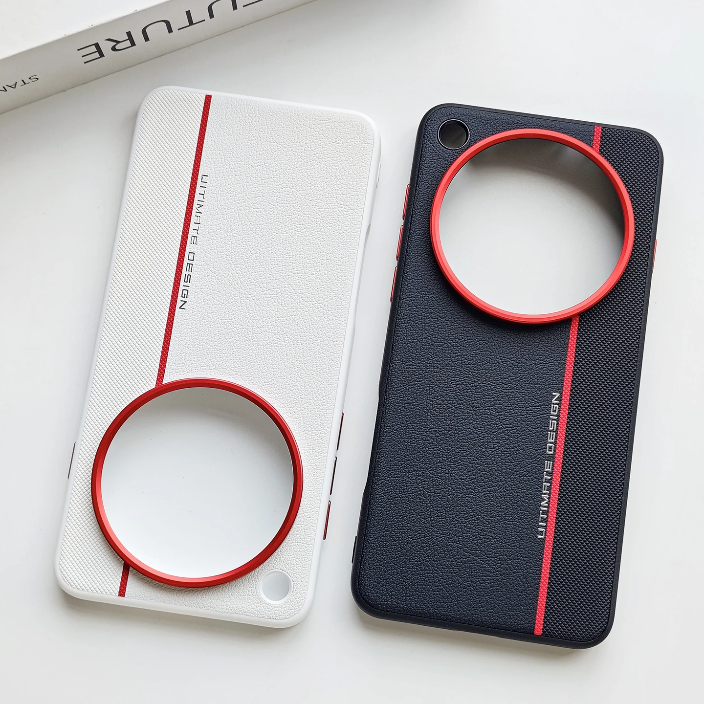 OPPO Find X9 Ultra Stylish PU Leather Splicing Ultra-Thin Protective Phone Case