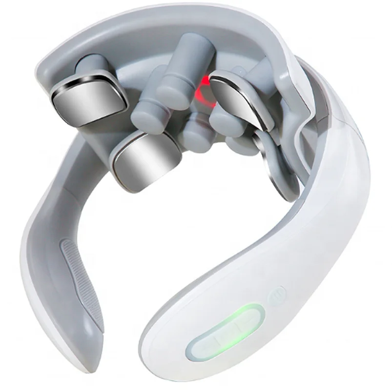 

Electric Neck and Back Massager Magnetic Osteochondrosis Treatment Pulse Shiatsu Back Massage Cervical Physiotherapy Machine