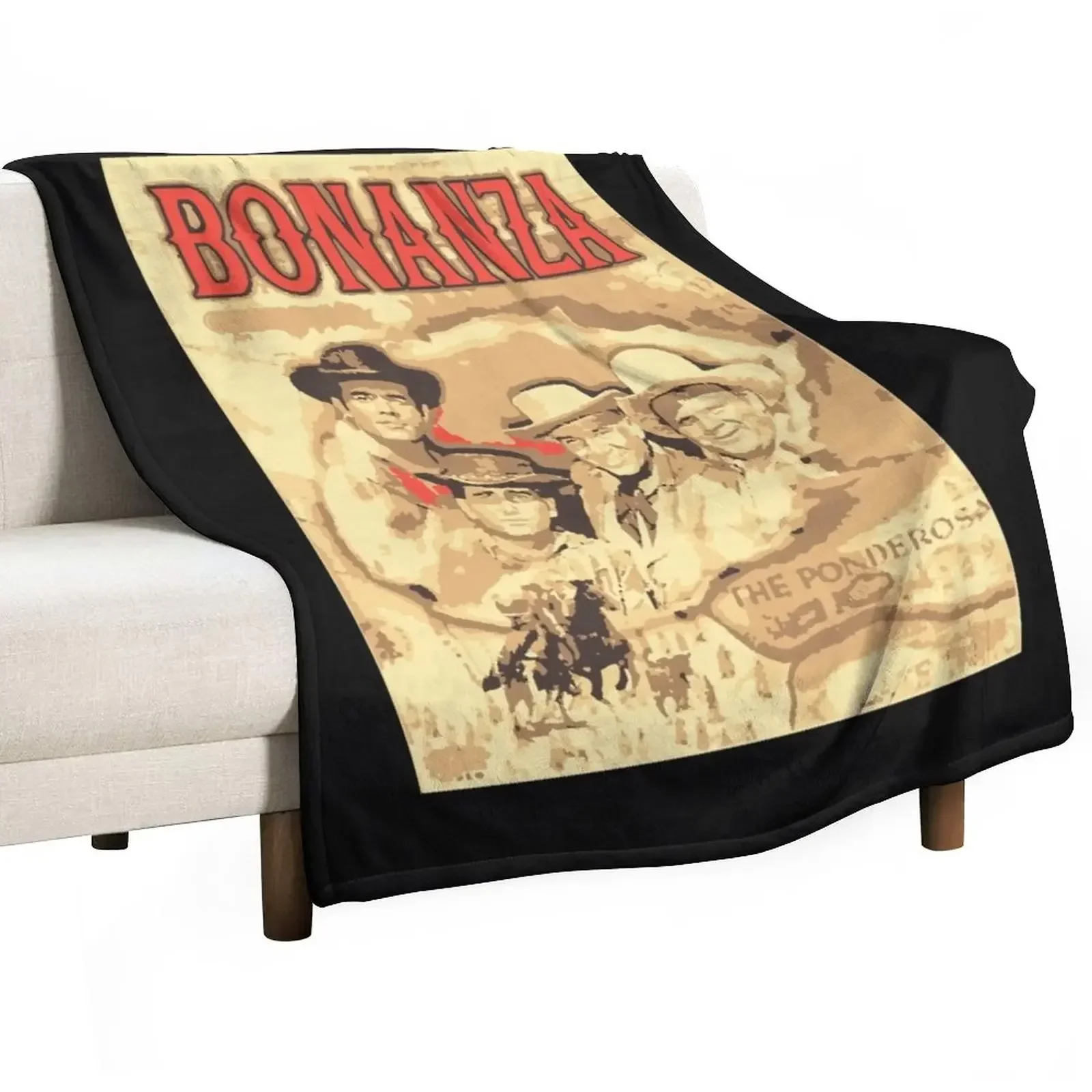 

Poster bonanza Throw Blanket Decoratives christmas decoration Decorative Beds Blankets