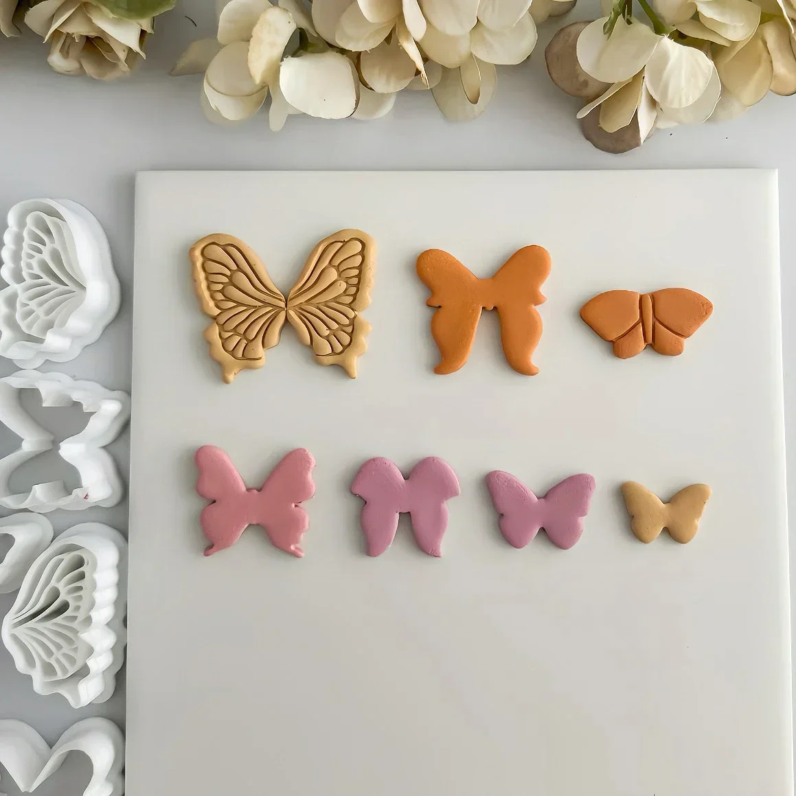 Butterfly Polymer Clay Cutter Clay Tool Diy Earring Pendant Jewelry Molding Cutting Mold Ceramic Tool