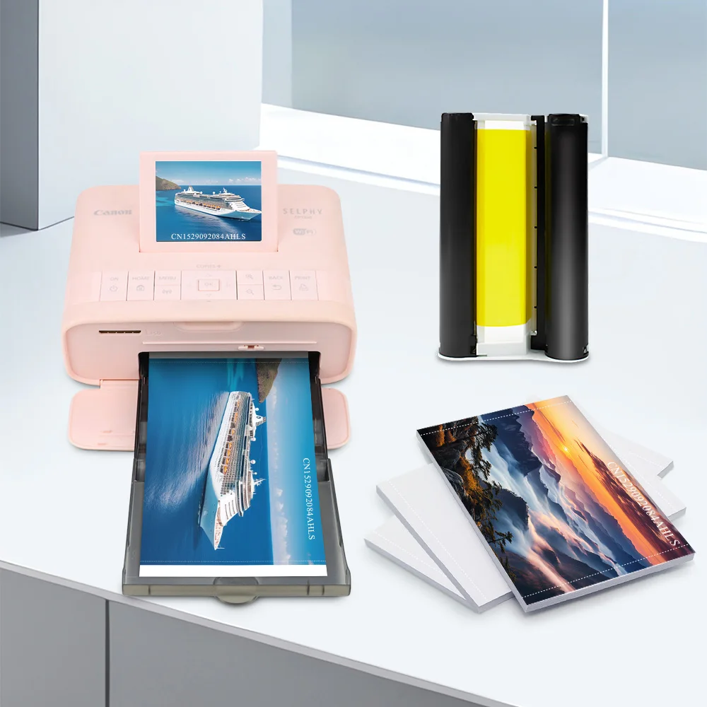 Canon SELPHY CP1300 ピンク, リフィル付き Canon SELPHY CP1300 Compact Photo Printer (Pink) - Walmart.com