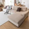 Thicken Stripe Jacquard Stretch Removable Sofa Seat Cushion Cover Washable for Living Room Kids Pets Furniture Protector 6