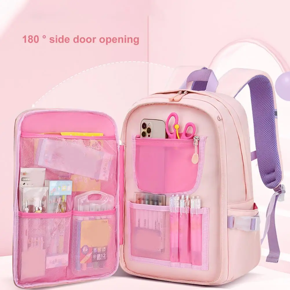 Durable Tear Resistance Waterproof Wear-resistant Anti-scratch Multi Pockets Backpack Students Backpack Book Storage