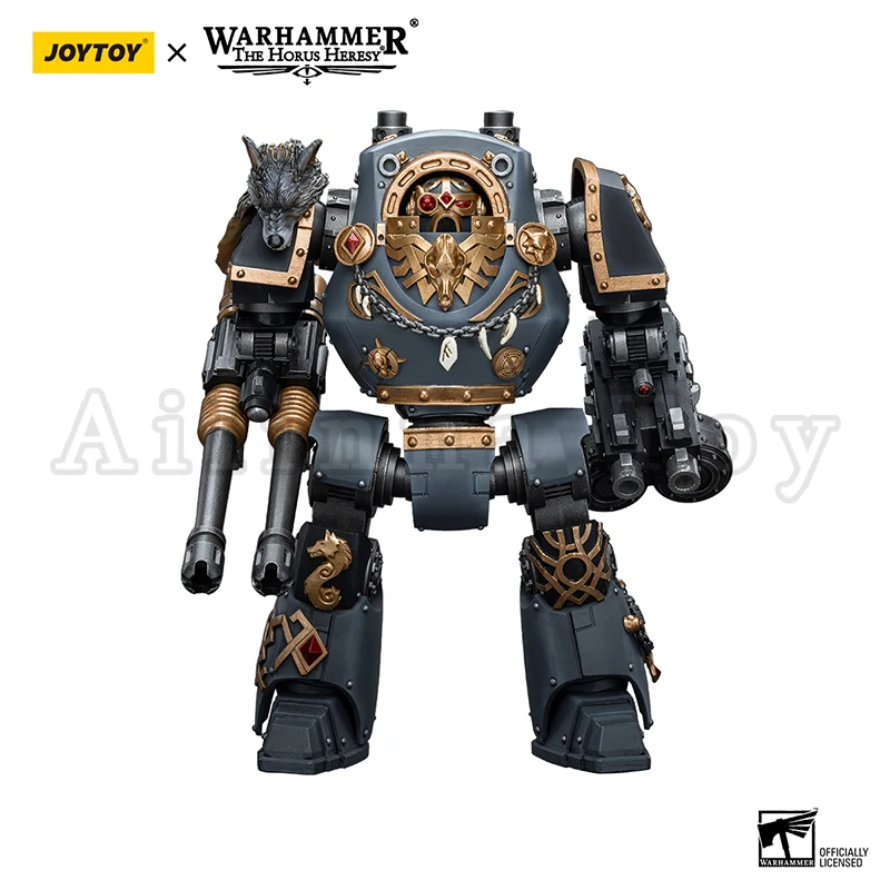 

[Pre-Order]JOYTOY 1/18 Action Figure 40K The Horus Heresy Space Wolves Contemptor Dreadnought with Gravis Bolt Cannon