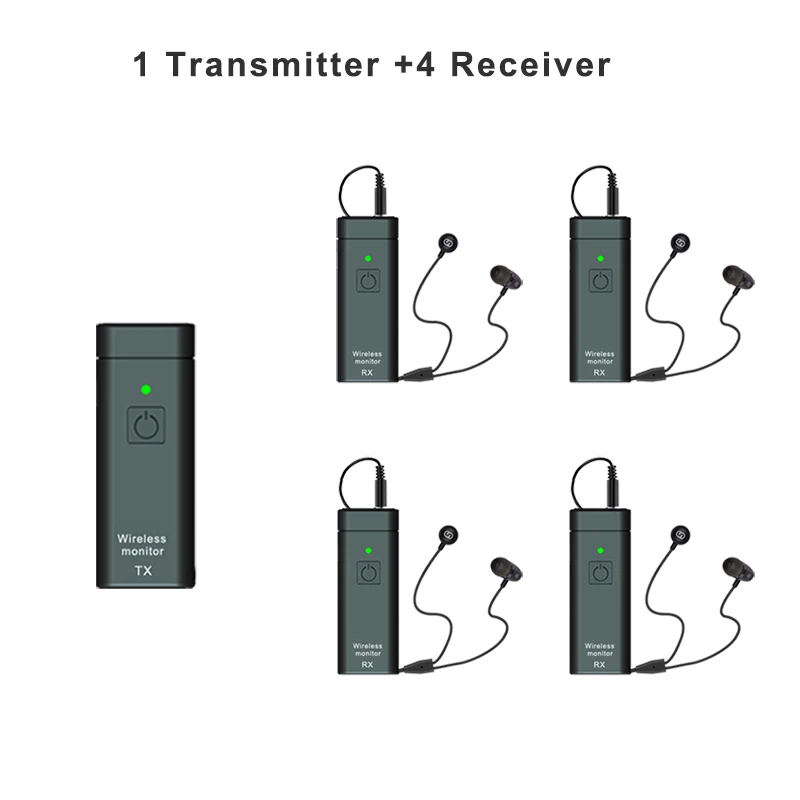 dynamic microphone UHF Wireless In-Ear Monitor System Professional Digital Sound Stage  Broadcast Sound Card Outdoor Transmitter  Receiver podcast microphone Microphones