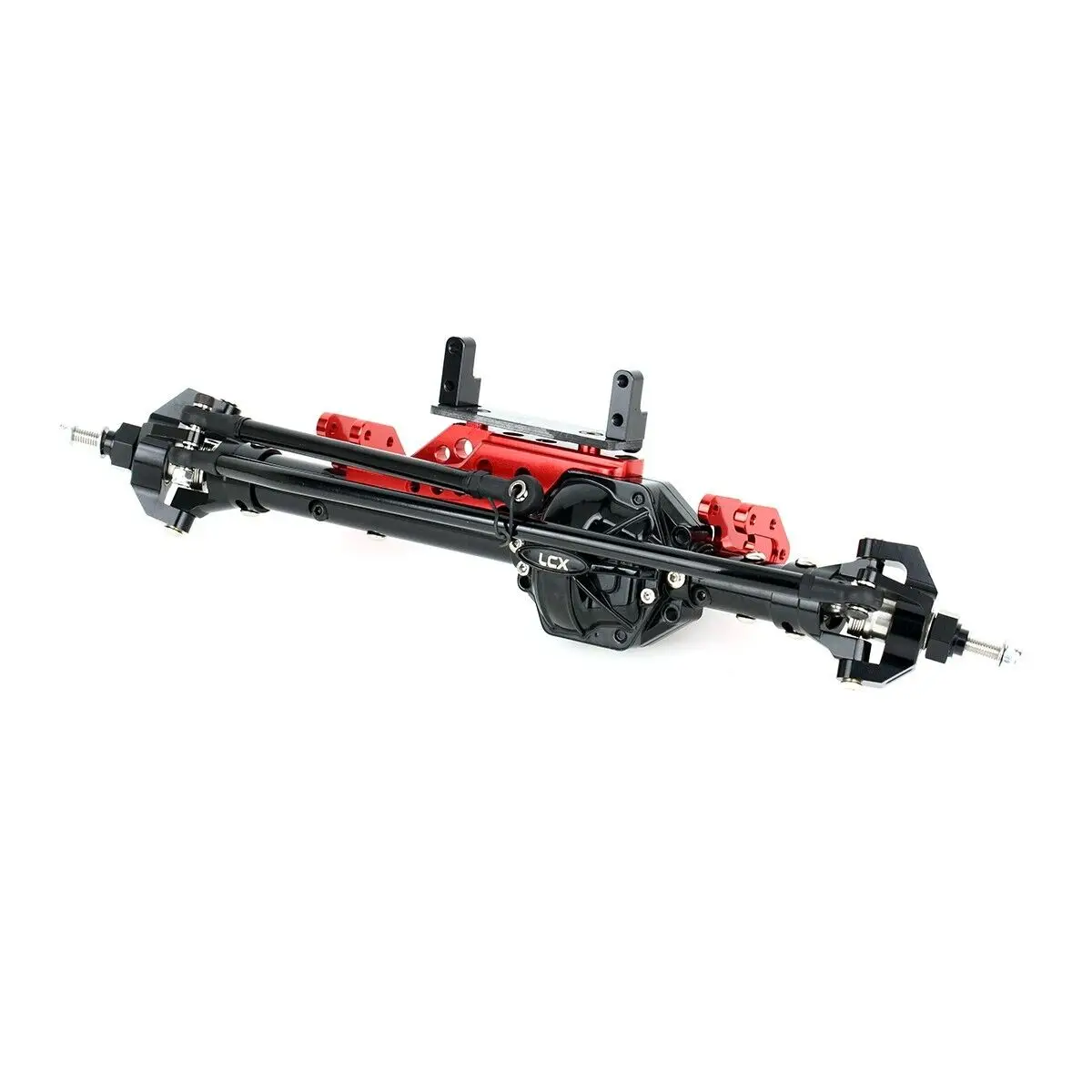 LCX Racing 1/10 RC Car CNC Aluminum AR60 OCP Front Axle Complete Set for Axial Wraith RR10 Bomber Upgrades Parts Accessories 5