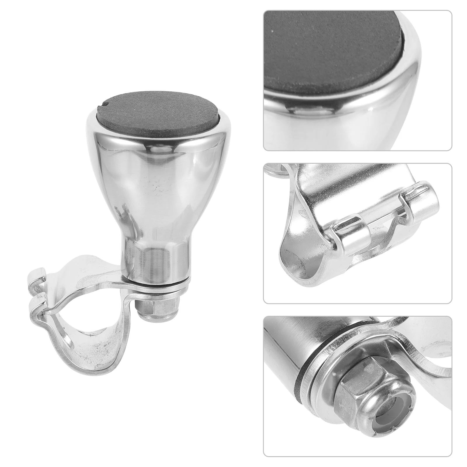 

Boat Steering Wheel Spherical Marine Knob Stainless Steel Accessory