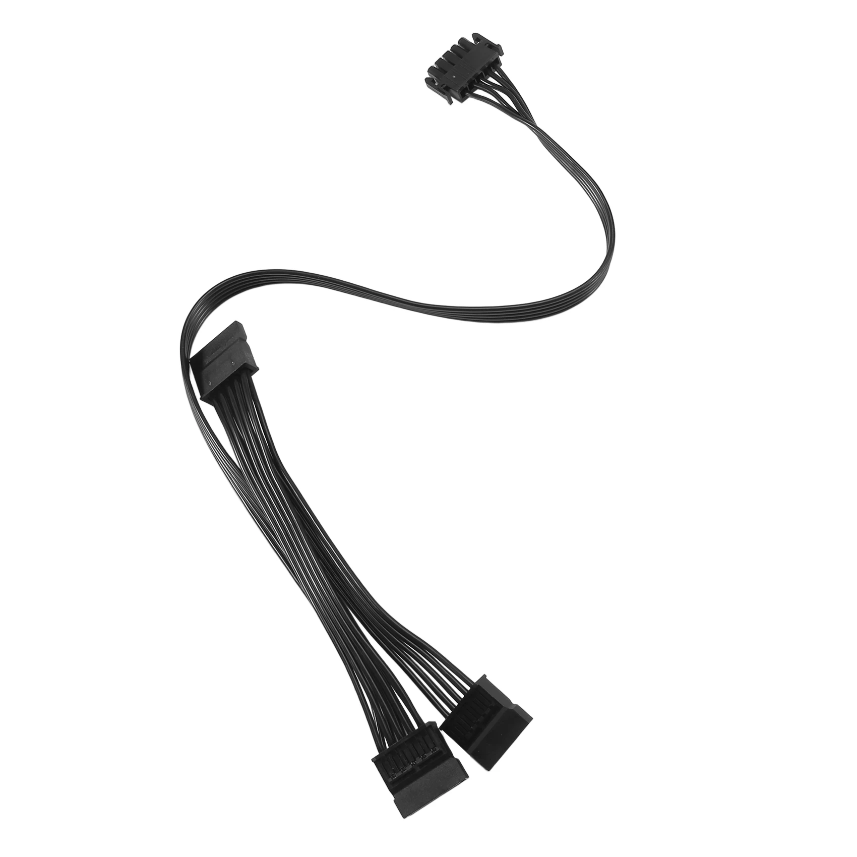 Enermax 모듈러 PSU용 SATA 주변 전원 공급 케이블, 5 핀-3 포트 SATA 전원 케이블