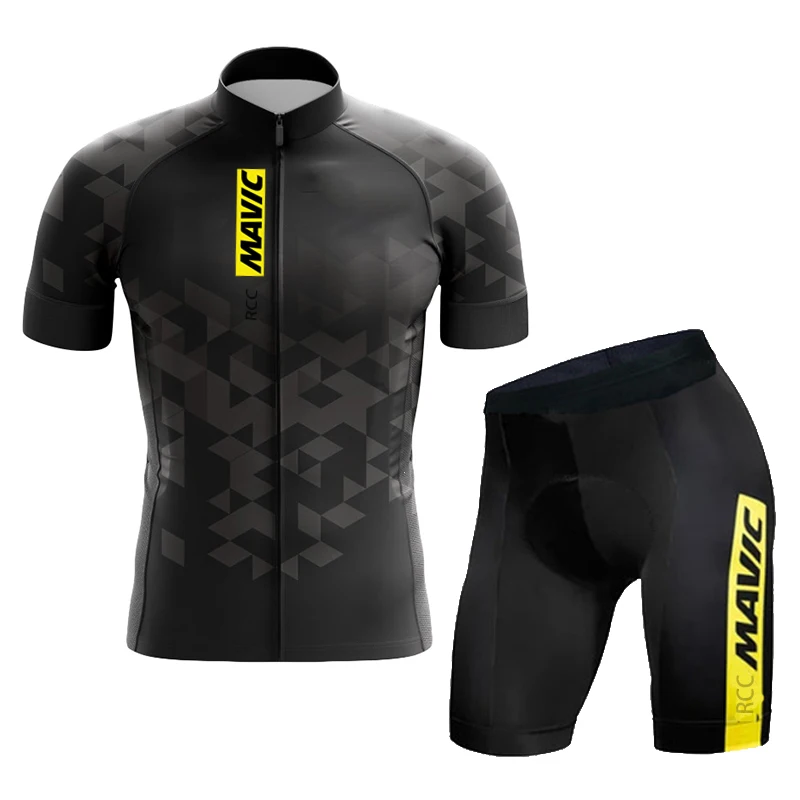 2026 Mavic Herren-Team-Uniform Mountainbike-Fahrradbekleidungsset Sommer Atmungsaktive Fahrradbekleidung MTB Champion Radsportbekleidung – Detail 12