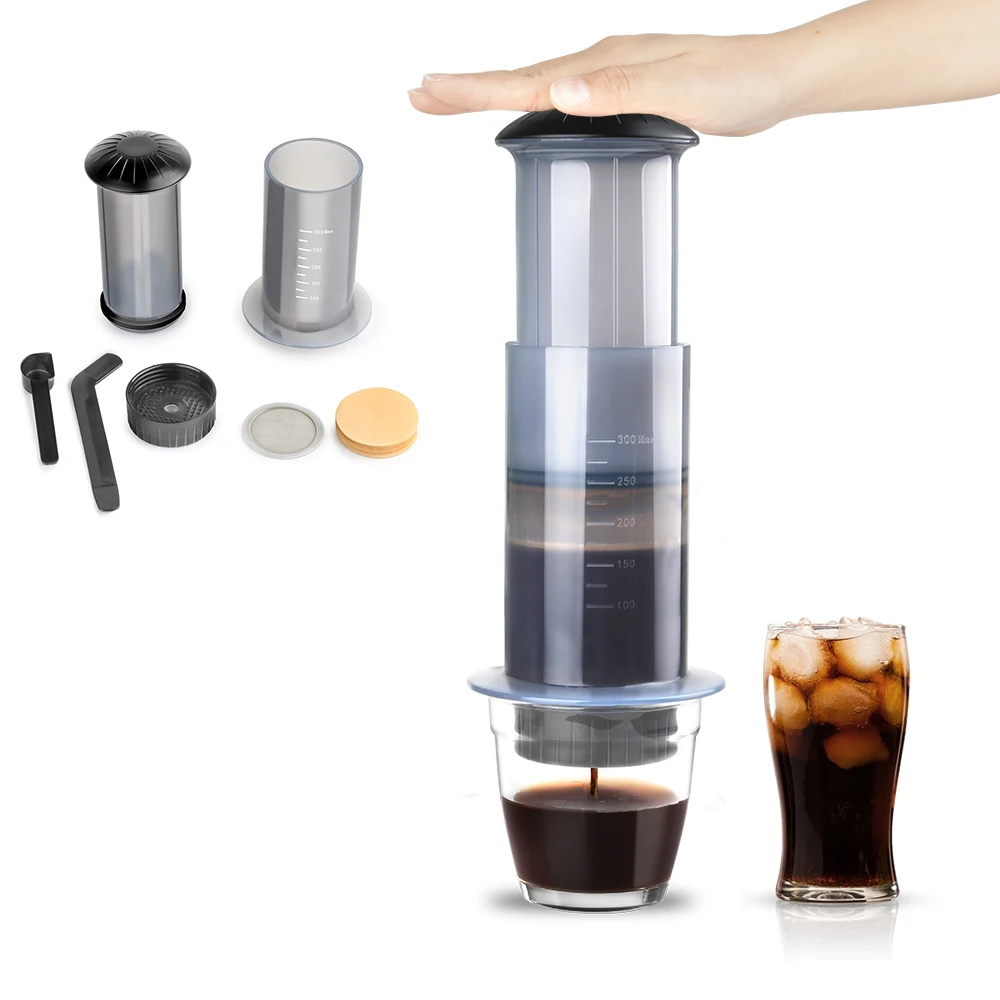 Espresso Coffee Maker Portable Cafe French Press CafeCoffee Pot For