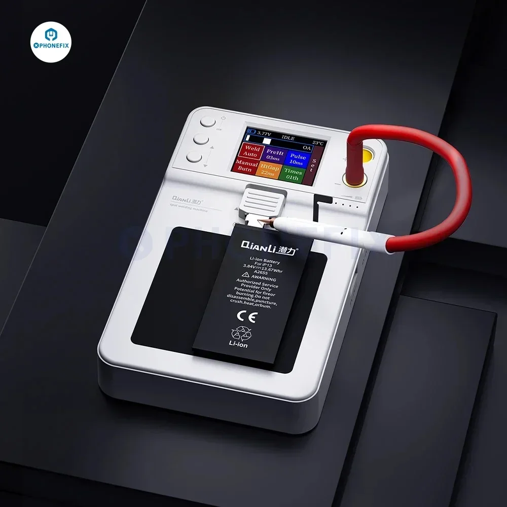 soldering tools Qianli Macaron Max 2 Spot Welding Machine Adjustable 6 Speed Pulse Time Micro Spot Welder Phone 11-15PM Battery repair tools