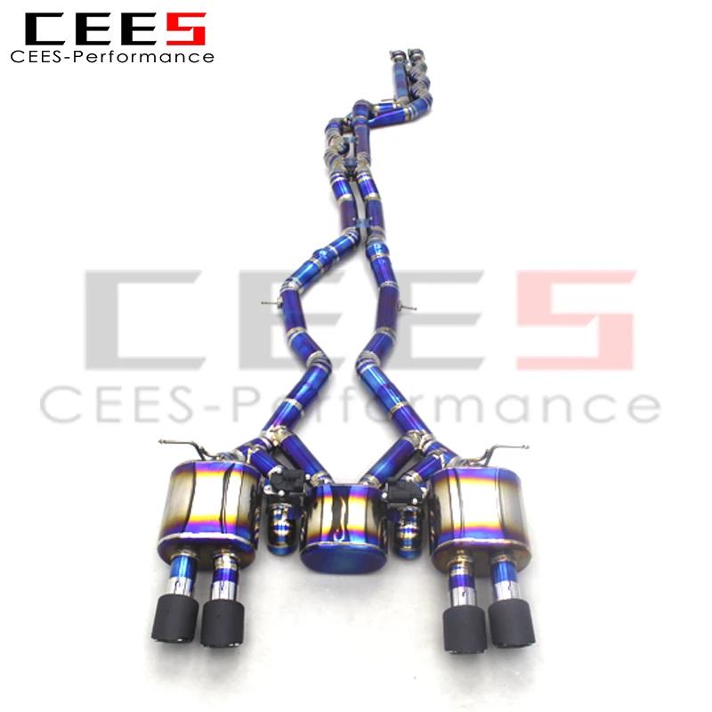 

CEES титановые выхлопные трубы Catback для BMW M3/M4 F80/F82 3,0 T 2015-2019 производительность OEM выхлопные системы клапанов