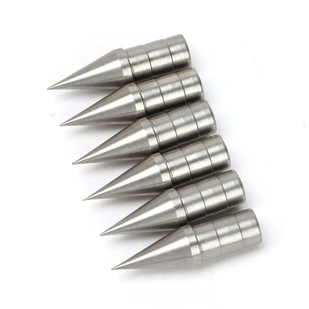 ID 8.0mm Arrow Point Archery Broadheads 6/12pcs 100/120/180 grain for Recurve Compound Bow Arrow Head Tips DIY archery arrowhead