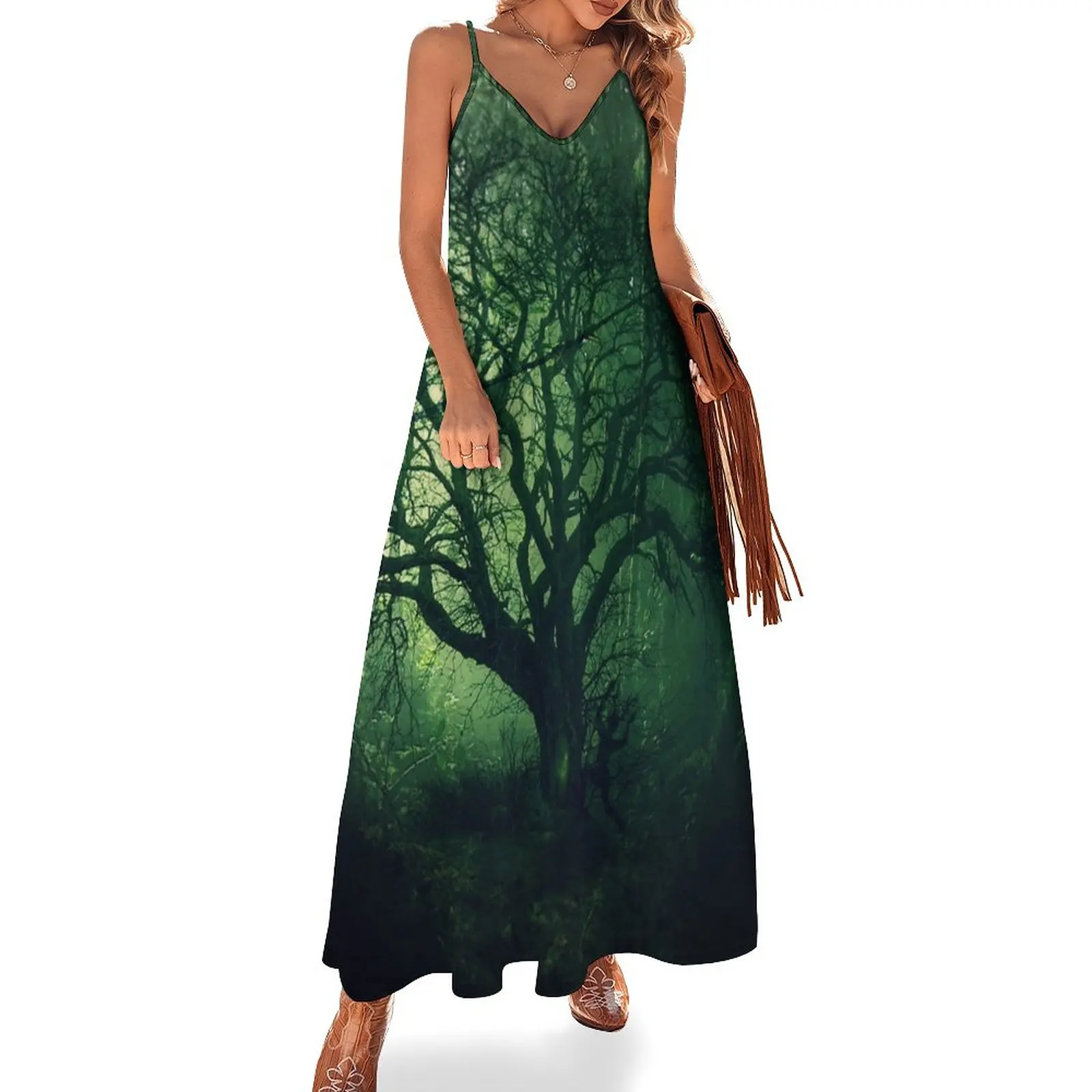 

The Fairy Portal Sleeveless Dress women's summer dress 2024 Women's long dress Woman fashion Party dresses for women