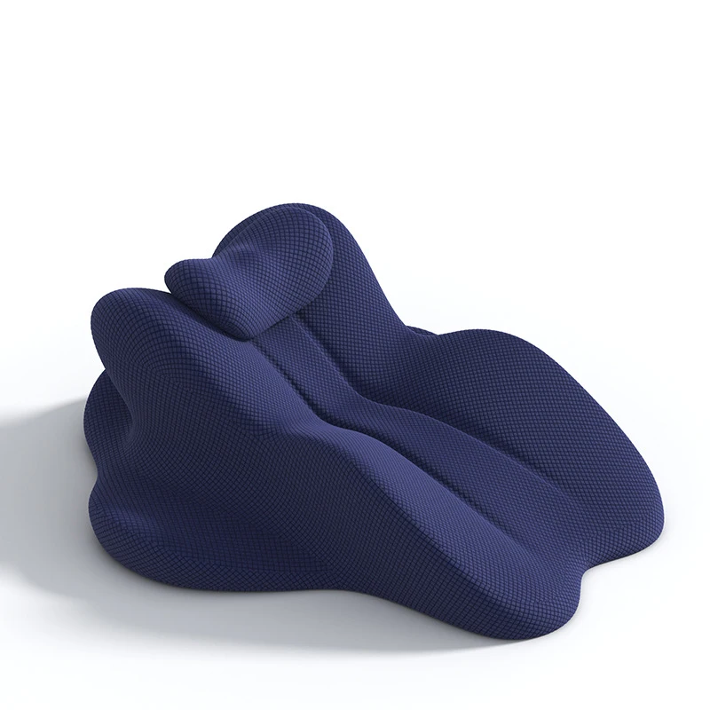 Memory Foam Wedge Reading Pillow for Bed  Adult Ergonomic Back Pillow for Headboard Chin & Back Support Pillows Pain Relief