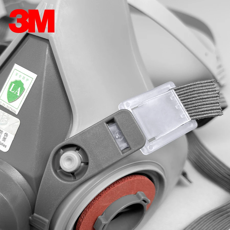 3M 6200 Gas Mask for Spray Paint Decoration Chemical Dust Mask Body Protect Toxic Steam Filter Respirator Reusable Half Mask
