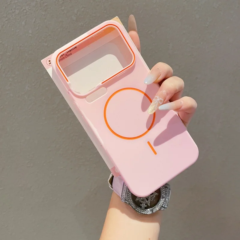 Matte Liquid TPU Silicone Magnetic Case with Wireless Charging Compatibility