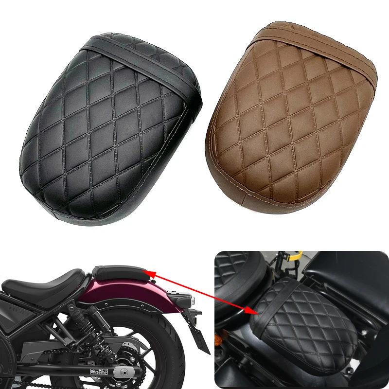 Cuscino Sella Per Honda Rebel CMX 1100 - In Pelle, Impermeabile, Per Conducente O Passeggero - Foto 6