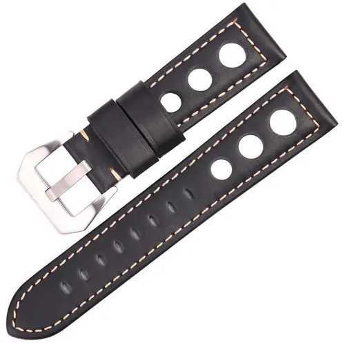 Cowhide Watch Strap Bracelet Vintage Genuine Leather 20mm 22mm 24mm Watchband Women Men Fashion Watch Band Belt With Pin Buckle - Image 10