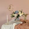 Iridescent INS-style multicolored ball glass vase holographic hydroponic flower glass ware home rose lily flower arrangement 5
