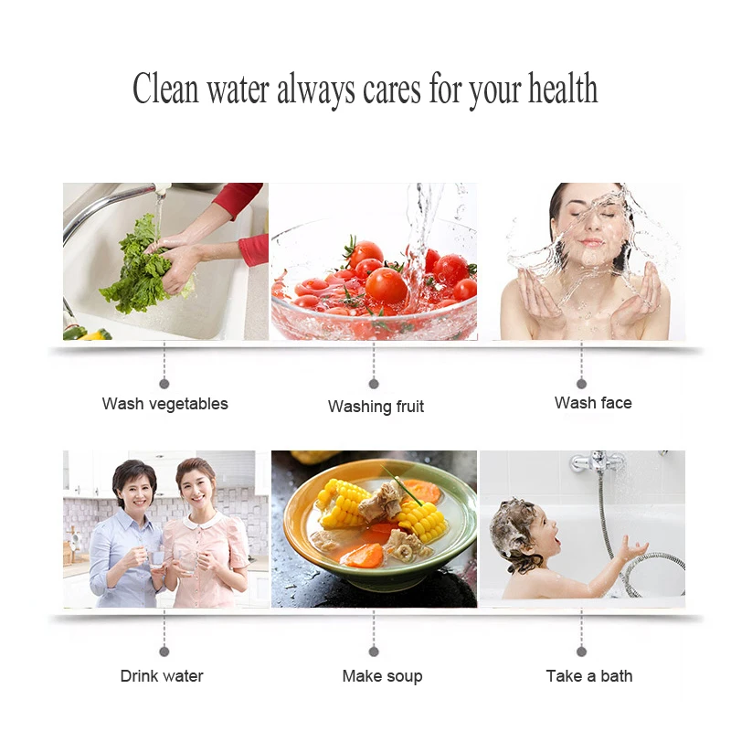Universal Water Filter Activated Carbon Cartridge Filter 10 Inch Cto Block Carbon Element Water Purifier faucet water filter