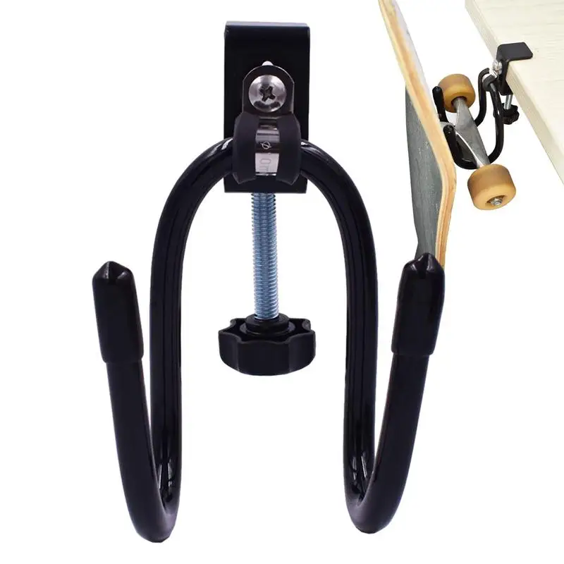 

Desk Mount Bag Holder Clamp-On Universal Accessory Holder Reduce Desk Clutter Stand Clamp Hook Clamp-On Universal Accessory