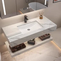 Simple Toilet Bathroom Cabinets Vintage Partition Vanity Light Bathroom Cabinets Storage Mirrors Meuble Toilette Home Furniture 4