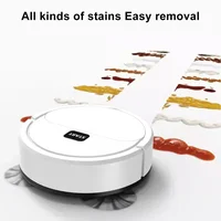 2024 New Model Sweeping Robot Automatic Home Mini Cleaning Machine USB Charging Smart Sweep Mop 2-In-1 Vacuum Cleaner 3