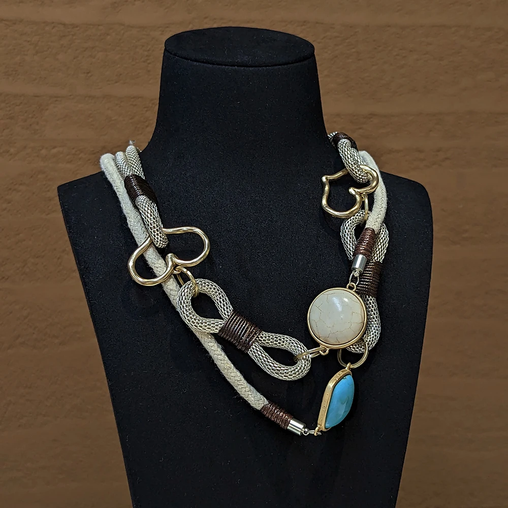 

Amorita boutique fashion jewelry long chain necklace