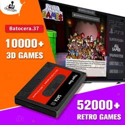 Batocera System 500G/2T HDD for PS3/PS2/Wii/WiiU/DC/N64/MAME/X BOX/SS 52000+ Games Sata3 Game Consoles for Windows PC/Mac/Laptop