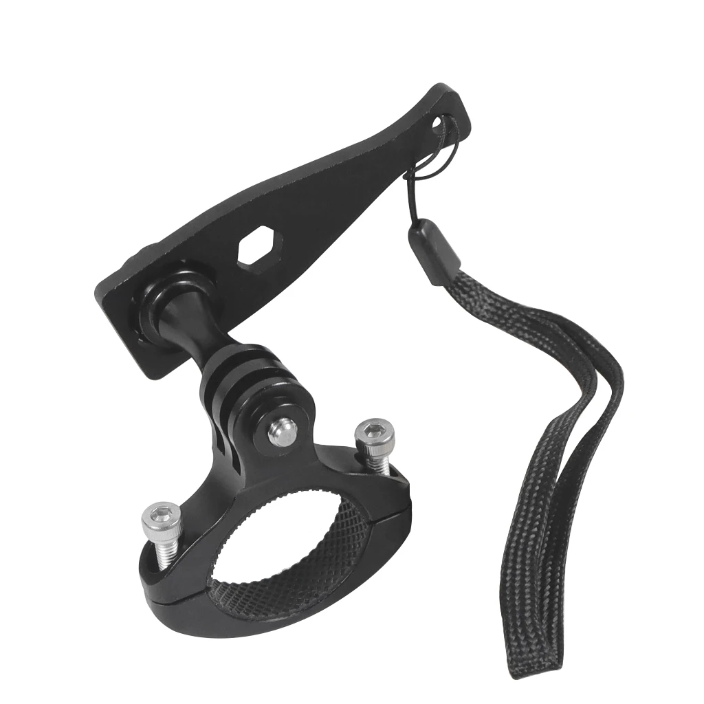 Bicycle Bike Action Camera Stand Holder Handlebar Mirror Clamp Mount