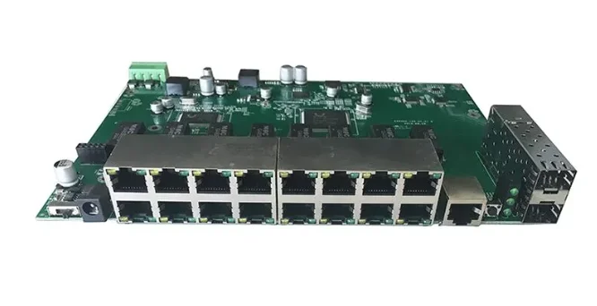 

Manufacturer 16-Port 10/100/1000mbps L2 Managed Reverse PoE Switch with 2 SFP Port