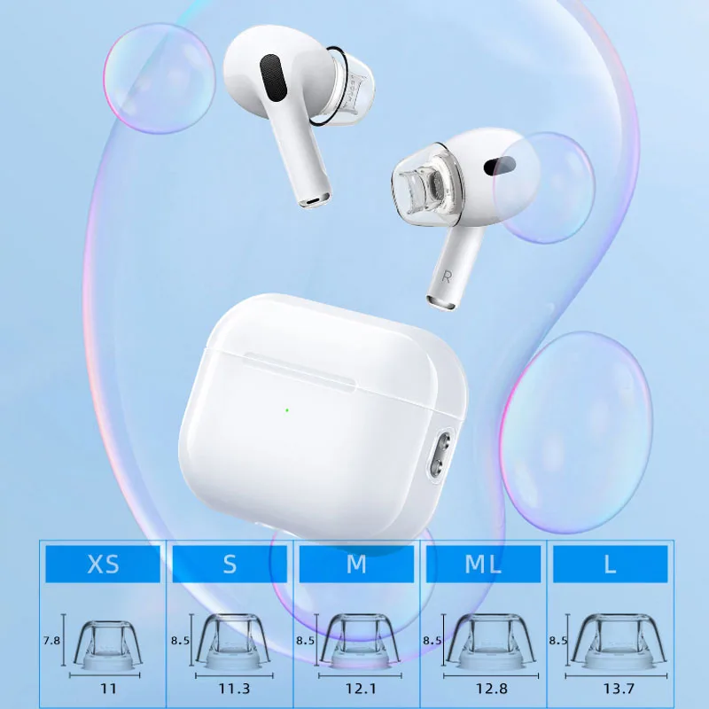 UpgradeLatexEarTipsforAirpodsPro2AntiSlipDustproofAnti