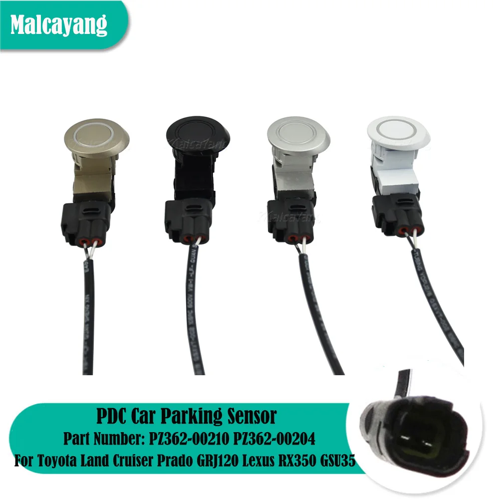 

PZ362-00210 PZ362-00204 Auto Parts PDC Parking Reverse Sensor For Toyota Land Cruiser Prado GRJ120 1GRFE Lexus RX350 GSU35 2GRFE