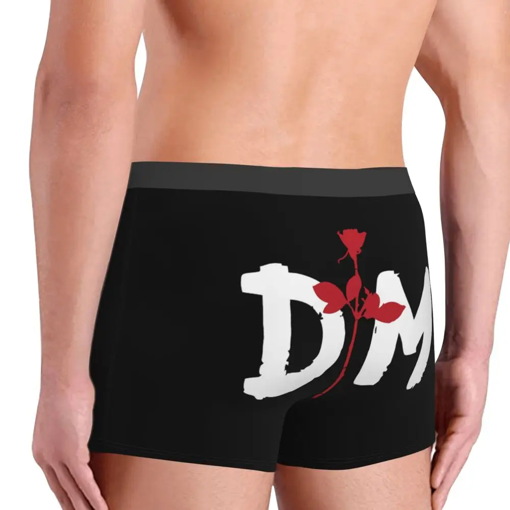 Custom Electronic Rock Depeche Cool Mode Boxers Shorts Men Briefs Underwear Cool Underpants