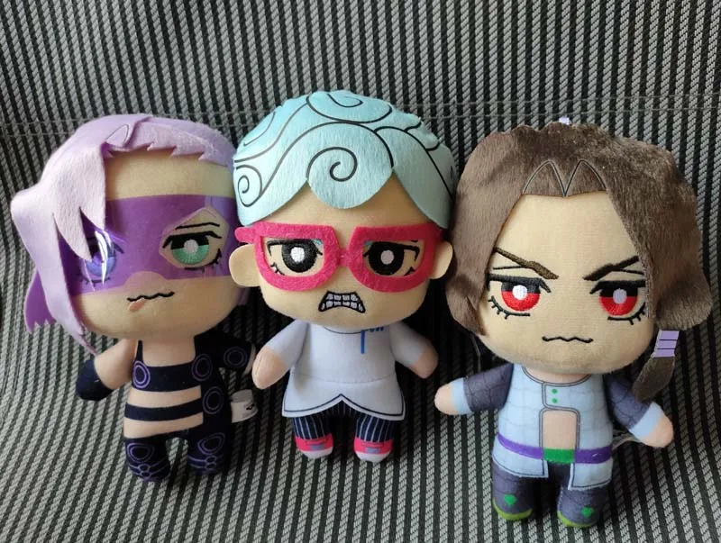 NEW JoJos Bizarre Adventure Tomonui Plush Doll GHIACCIO ILLUSO MELONE jojos bizarre adventure part 5 tomonui plush doll prosciutto formaggio ghiaccio illuso melone