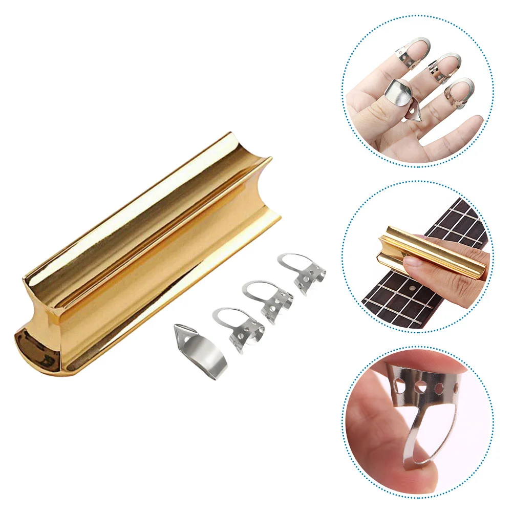 Chitarra Slide Bar Tone Steel Electric Stainless Tonebar Pick Dobro Accessori Forniture Pedale Slides Lap Slider Tools Finger