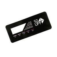 Quick Test UV UV Card UPF50+ Test Card Deep Color for Stronger 1