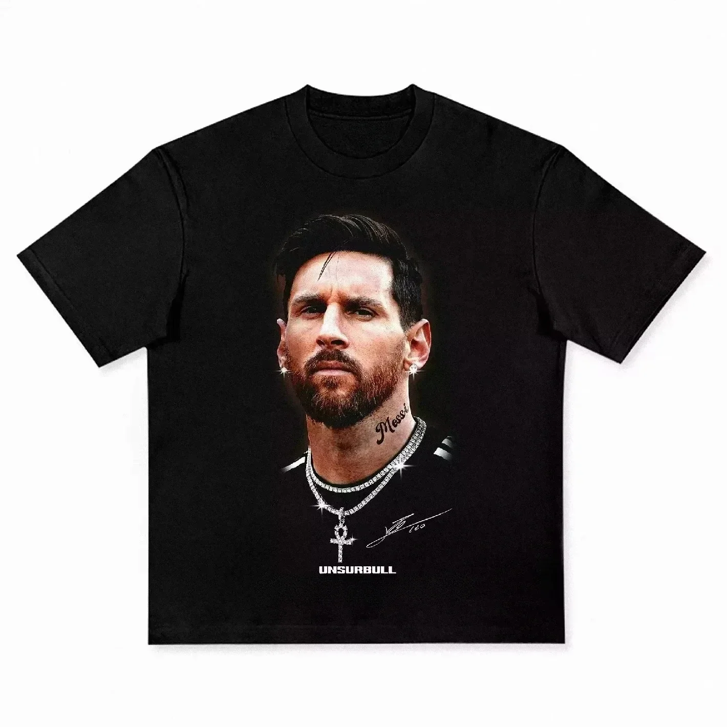 Football printed Cristiano Ronaldo comic mens cotton t shirt football training shirt 25