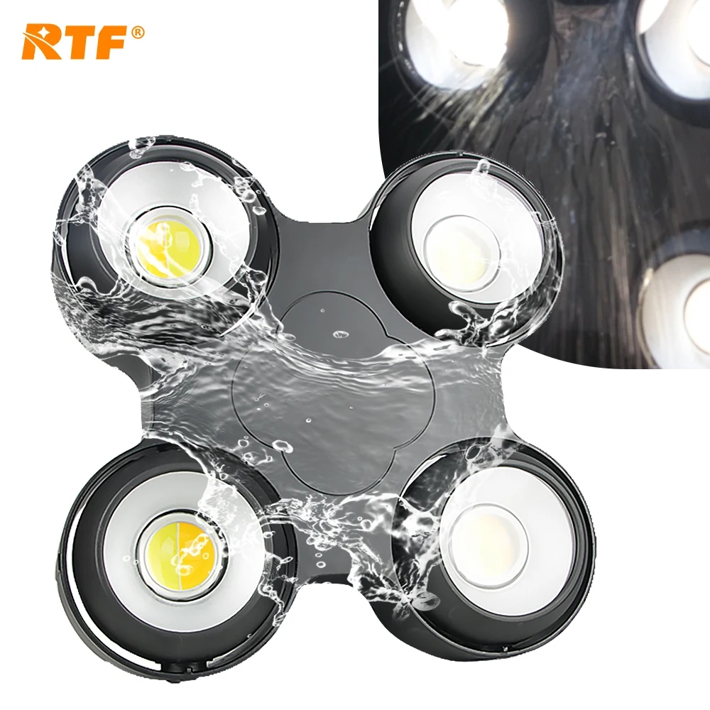 

outdoor white or warm white 4 eyes led IP65 stage blinder light 4x100w cob blinder light for waterproof night club bar