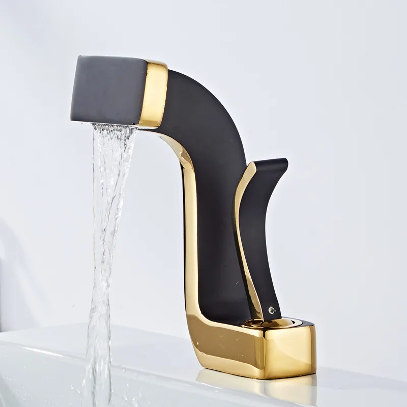 black and gold