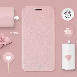 Elegant Slim Flip Case | Premium PU Leather & TPU Silicone Cover for Honor Magic8 (Rose Gold)