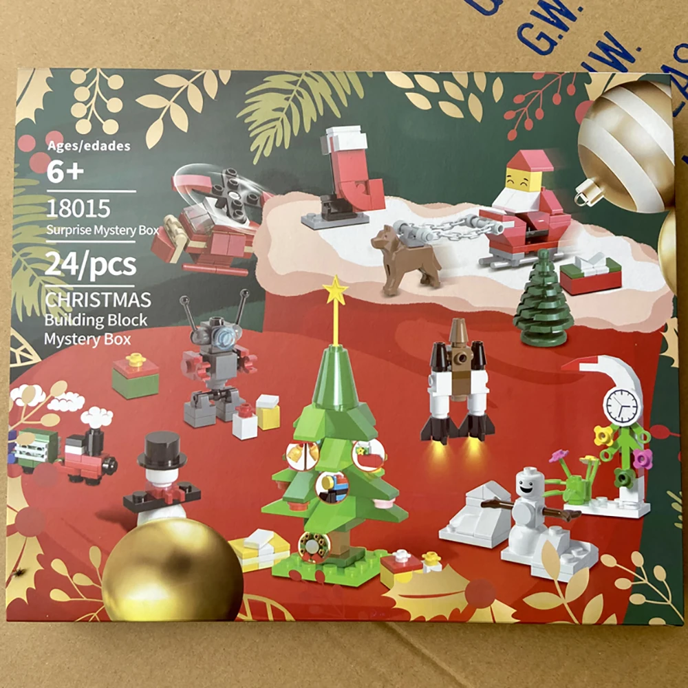 Christmas Advent Calendar 24 Days Countdown To Christmas Surprise Blind Box  Gifts Set 2023 Building Blocks Toys Gifts For Kids - AliExpress